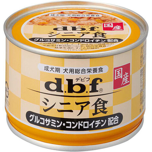 デビフ 【国産】シニア食 グルコサミン・コンドロイチン配合 150g