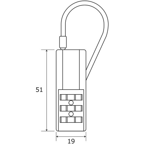 aiai TSAロック C-19B ブラック IB101 Green Beans | グリーンビーンズ