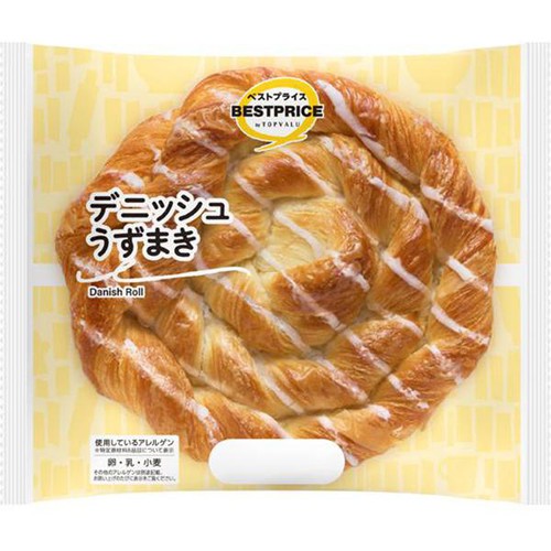 デニッシュうずまき 1個 トップバリュベストプライス Green Beans