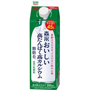タンパク質 森永乳業 森永おいしい高たんぱく高カルシウム 900ml Green Beans