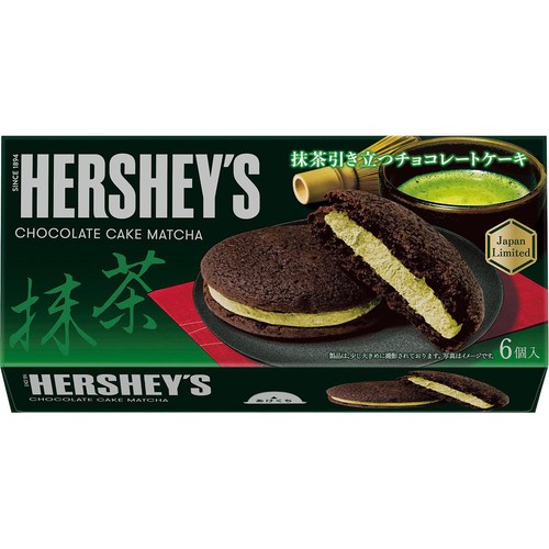 ロッテ ハーシー チョコケーキ 抹茶 6個入