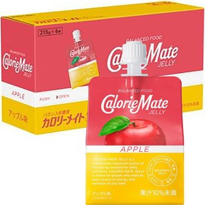 大塚製薬 カロリーメイトゼリー アップル味 1ケース 215g x 6個 Green