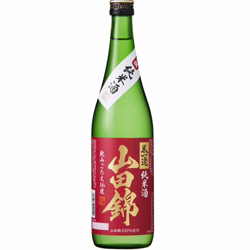 【埼玉】小山本家 特撰純米酒 米一途 山田錦赤ラベル 720ml