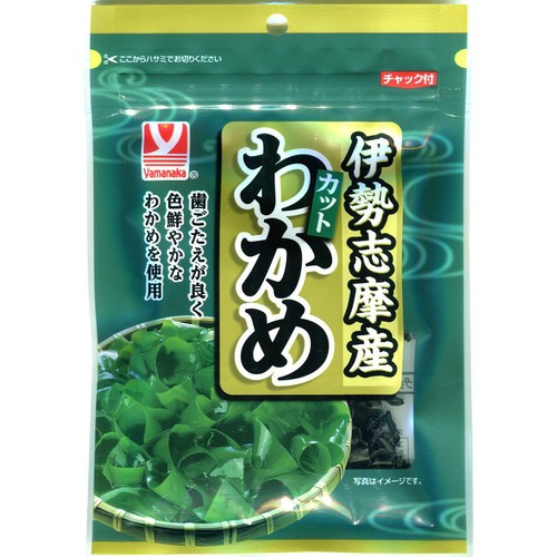 ヤマナカフーズ 伊勢志摩産カットわかめ 8g Green Beans | グリーン