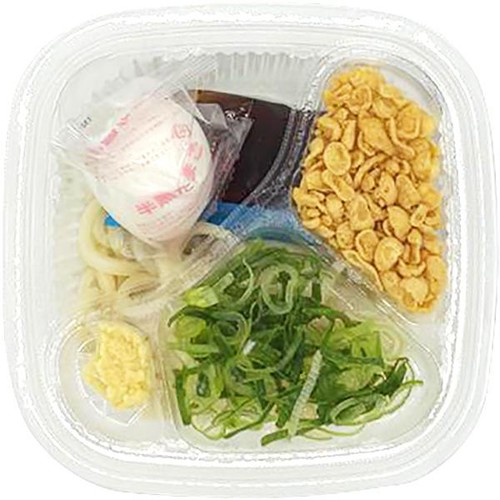 【冷蔵】半熟たまごの冷しぶっかけうどん 1食 トップバリュ