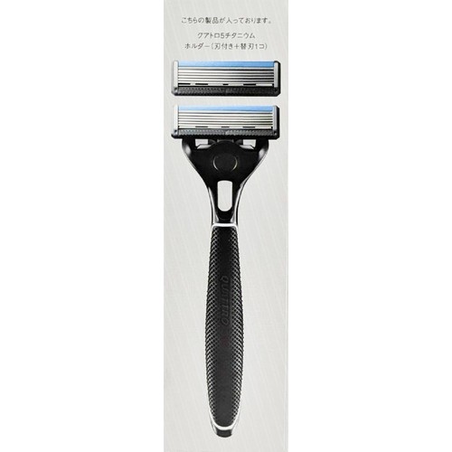 シック クアトロ5 チタニウム ホルダー 5枚刃 刃付本体+替刃1個