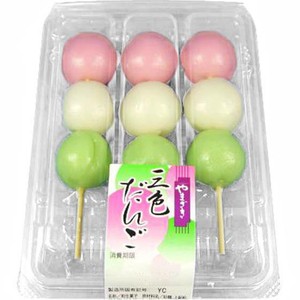 ヤマザキ 三色団子 3本入 Green Beans | グリーンビーンズ by AEON