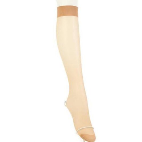アツギ ATSUGISTOCKING なめらかで美しく。 ひざ下 3足組 22-25cm ヌーディベージュ