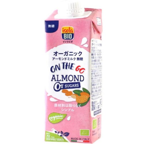 イソラビオ ON THE GO アーモンドミルク 無糖 250ml