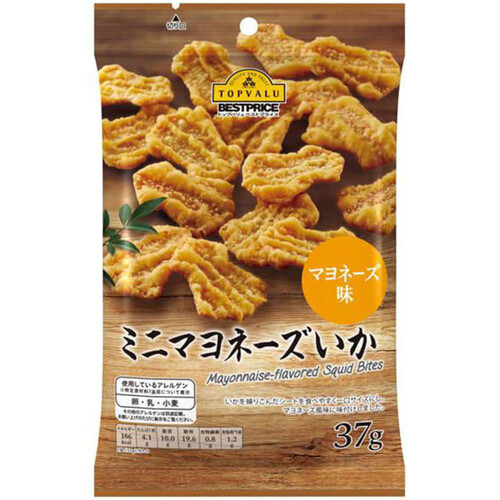 ミニマヨネーズいか 37g トップバリュベストプライス Green Beans | グリーンビーンズ by AEON