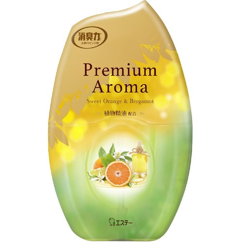 エステー お部屋の消臭力 プレミアムアロマ スイートオレンジ&ベルガモット 400ml