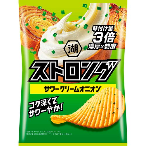 湖池屋 ストロング サワークリームオニオン 53g
