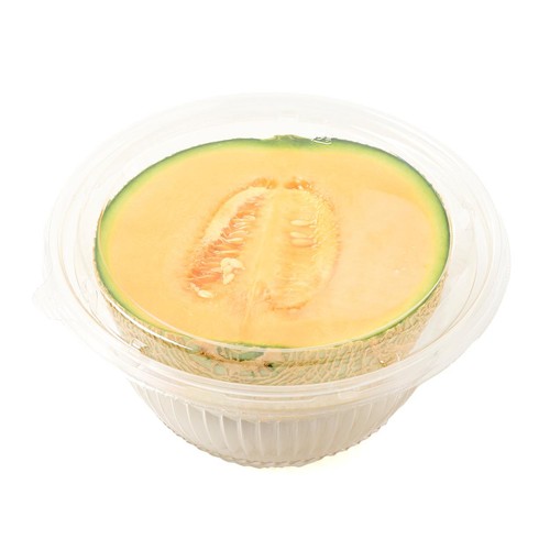 国内産 赤肉メロン ハーフカット 400g