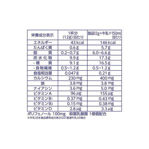 森永製菓 牛乳で飲むココア 180g