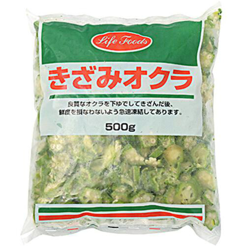 ライフフーズ きざみオクラ【冷凍】 500g