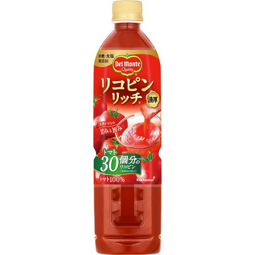 デルモンテ リコピンリッチ トマト飲料 800ml
