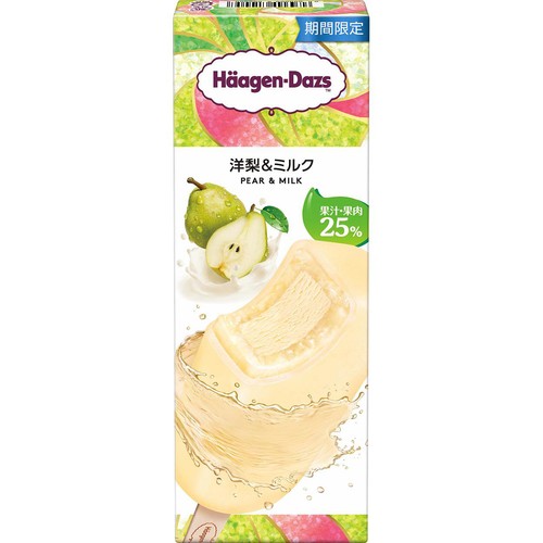 ハーゲンダッツ バー 洋梨 & ミルク 69ml