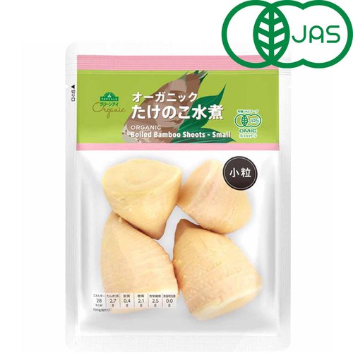 オーガニックたけのこ水煮小粒 210g トップバリュ グリーンアイ