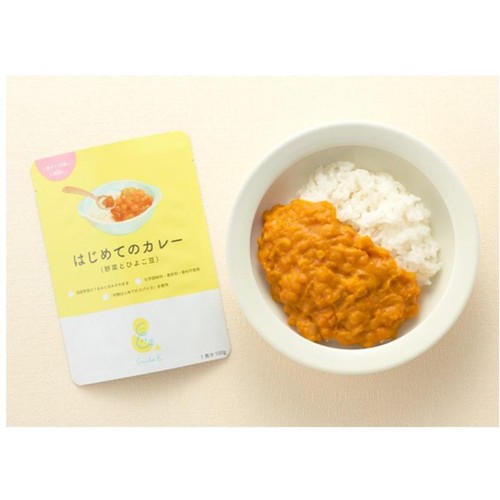Smile& はじめてのカレー 野菜とひよこ豆 1歳4ヵ月頃から 1食分 (100g)
