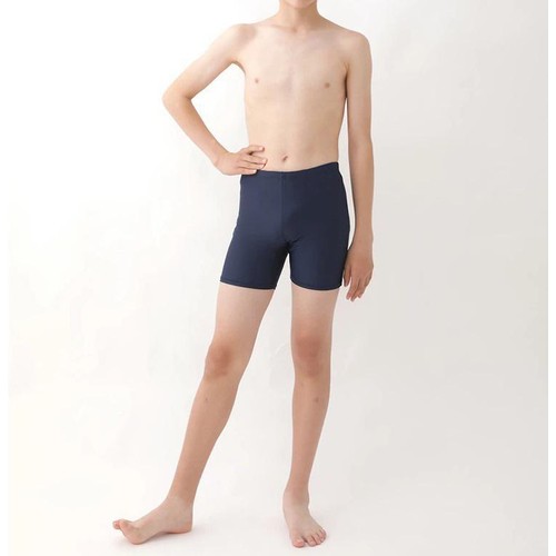 男子スクール水着 セミロング丈 ネイビー150cm