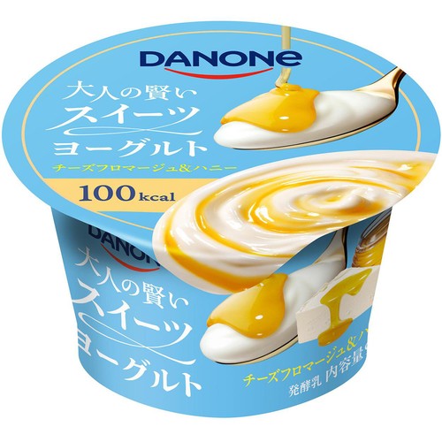 ダノン 大人の賢いスイーツヨーグルト チーズフロマージュ & ハニー 90g