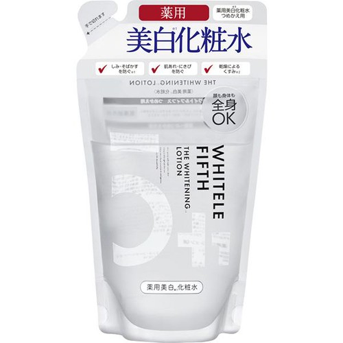 ホワイトル フィフス 薬用美白化粧水 つめかえ用 420ml