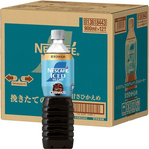ネスレ日本 ネスカフェ アイスブレンド ボトルコーヒー 甘さひかえめ 1