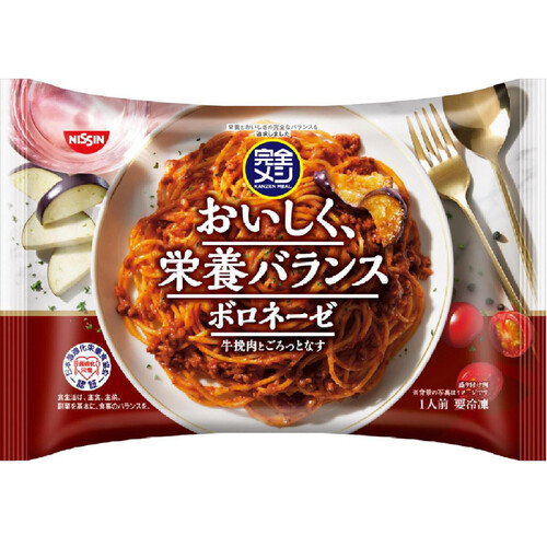 日清食品 完全メシ ボロネーゼ【冷凍】 305g