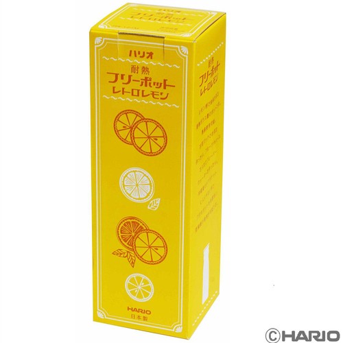 HARIO 耐熱フリーポット1200ml ピッチャー 冷水筒 レトロレモン