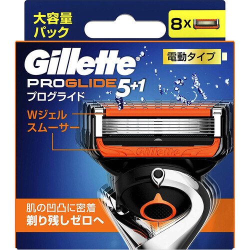 ジレット プロシールド 5+1 替刃 8個入×6 Gillette