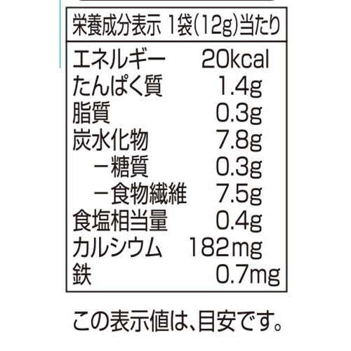 伊勢志摩産 芽ひじき 12g トップバリュ