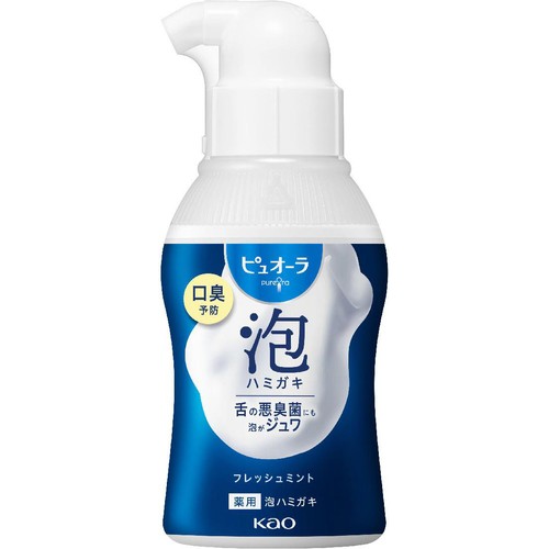 花王 ピュオーラ 泡ハミガキ フレッシュミント 110ml