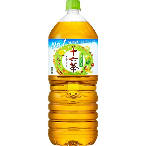 アサヒ飲料 十六茶 1ケース 2000ml x 6本