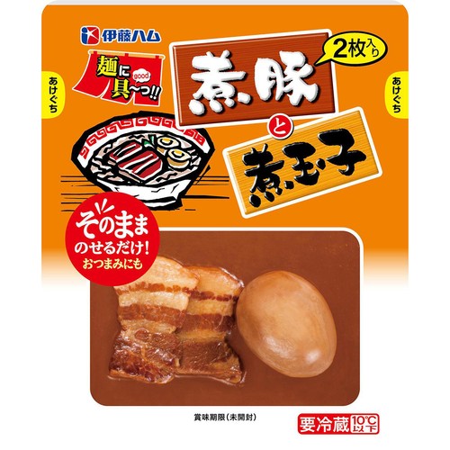 伊藤ハム 麺に具 煮豚と煮玉子 77g Green Beans | グリーンビーンズ by