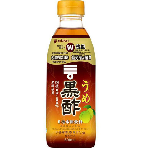 ミツカン うめ黒酢 500ml Green Beans | グリーンビーンズ by AEON