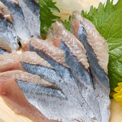 【冷凍】宮城県産 さんま スライス刺身用 60g