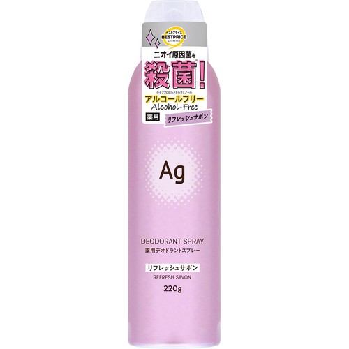 薬用デオドラントスプレー リフレッシュサボン 220g トップバリュベストプライス