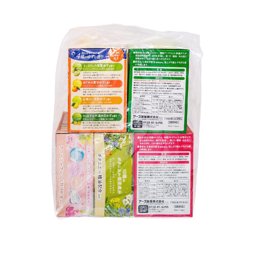 アース製薬 温泡 発泡入浴剤 詰め合わせ 40g 84錠 Green Beans
