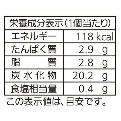 パスコ 牛乳ロール 4個入