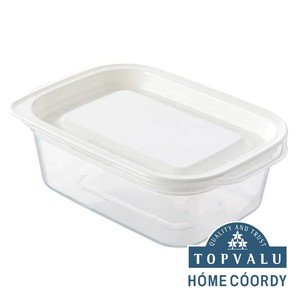 フタをしたままレンジ保存容器 正方形 270ml x 4個入 ホーム
