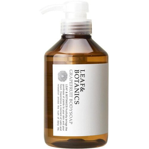 LEAF&BOTANICS ボディソープ グレープフルーツ 400mL