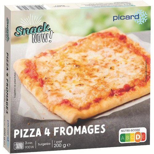 ピッツァ ピカール レンジで!4種類のチーズピッツァ【冷凍】 200g Green Beans