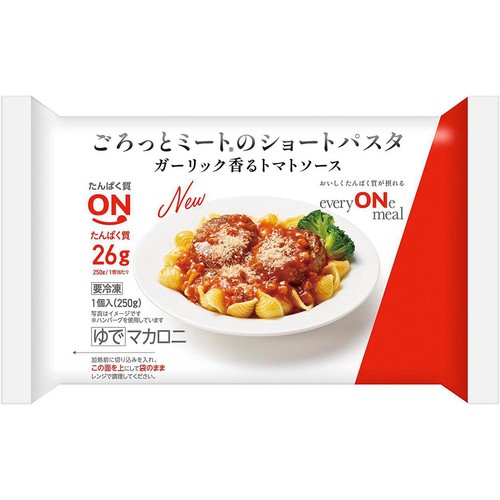ニチレイ ごろっとミートのショートパスタ【冷凍】 1個(250g)