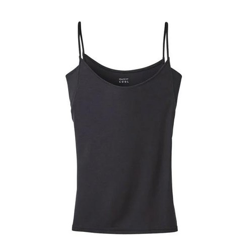 PEACE FIT(ピースフィット) COOL 汗取りパッド付キャミソール 婦人 クロ M トップバリュ