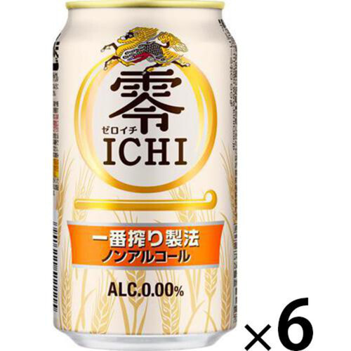 キリン 零ICHI 350ml x 6本 Green Beans | グリーンビーンズ by AEON