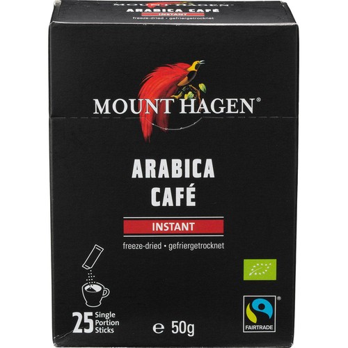 マウントハーゲン オーガニックフェアトレード インスタントコーヒー