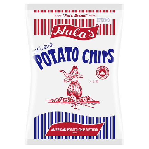 ソシオ工房 フラ印 アメリカンポテトチップス うすしお味 160g Green