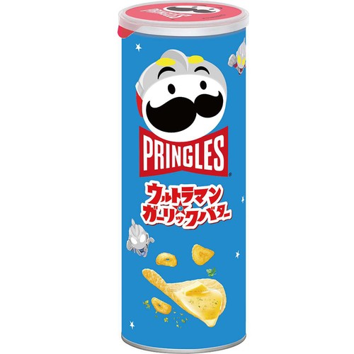 日本ケロッグ プリングルズ ウルトラマン ガーリックバター 95g