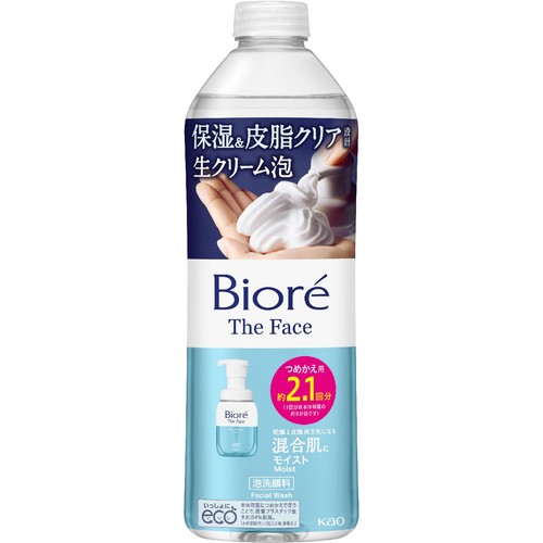 花王 ビオレ ザフェイス 泡洗顔料 モイスト b つめかえ用 340ml