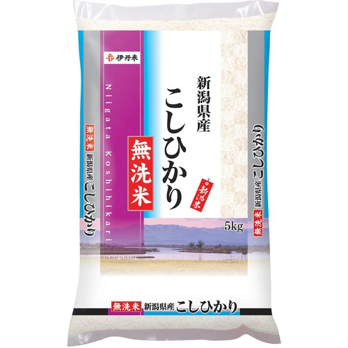伊丹産業 無洗米新潟県産コシヒカリ 5kg Green Beans | グリーン
